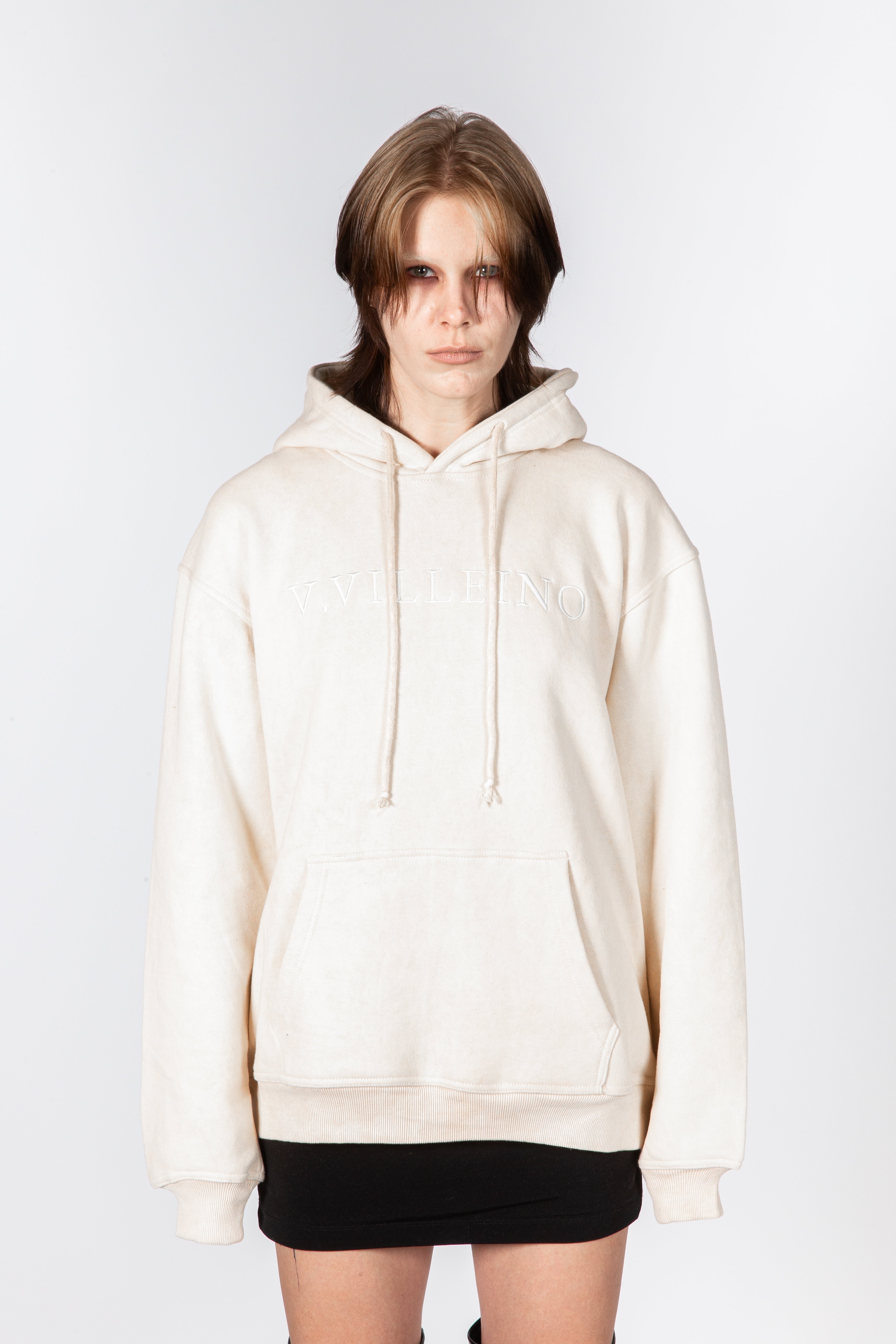 TRAVERTINE HOODED SWEATSHIRT