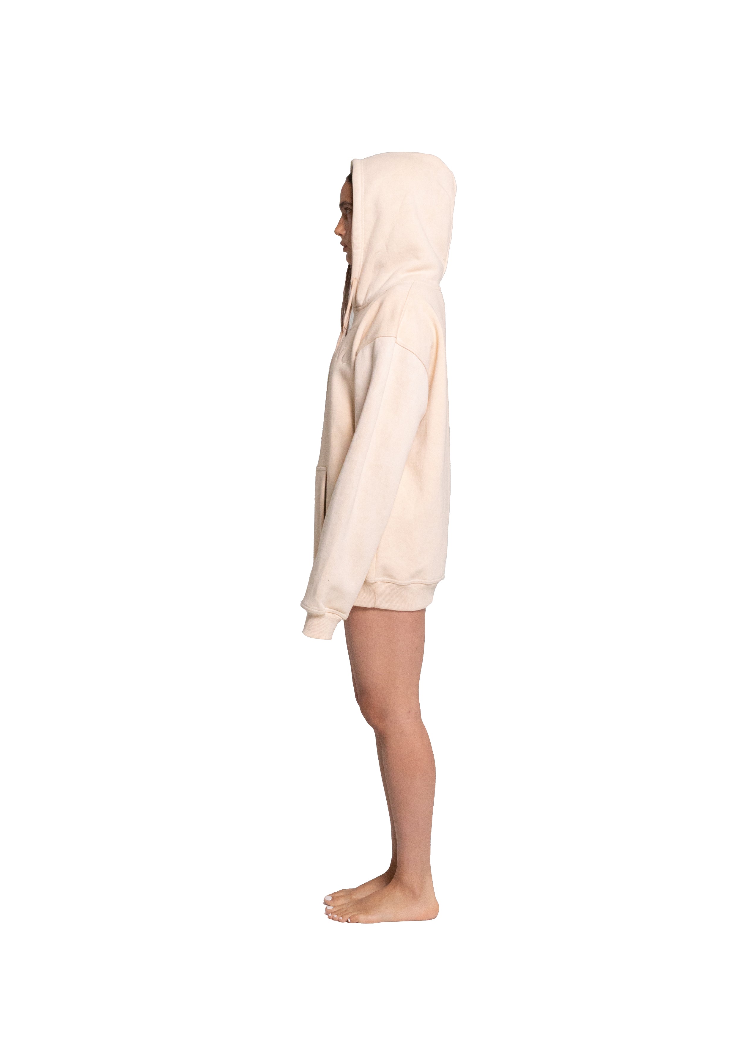 TRAVERTINE HOODED SWEATSHIRT