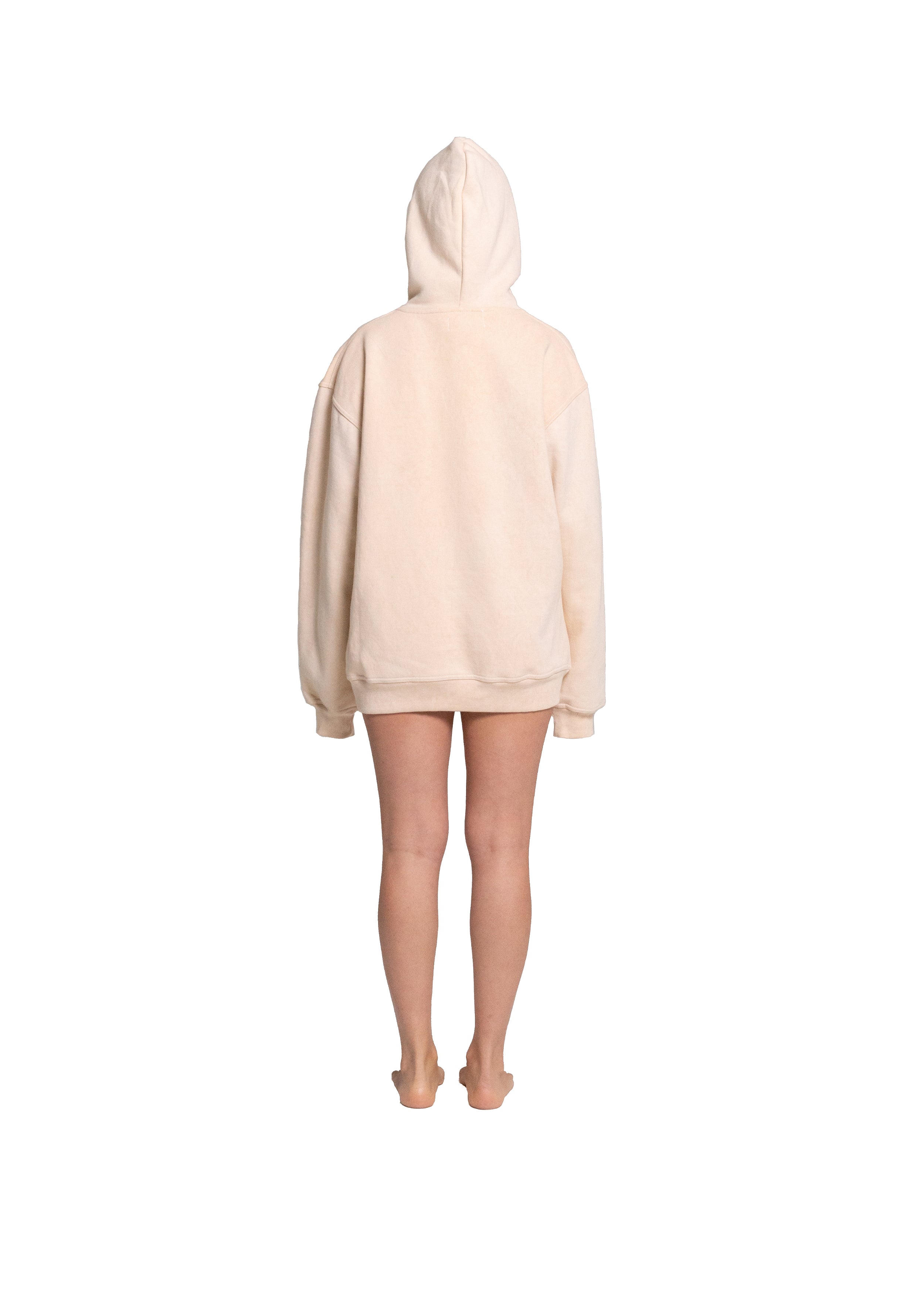 TRAVERTINE HOODED SWEATSHIRT